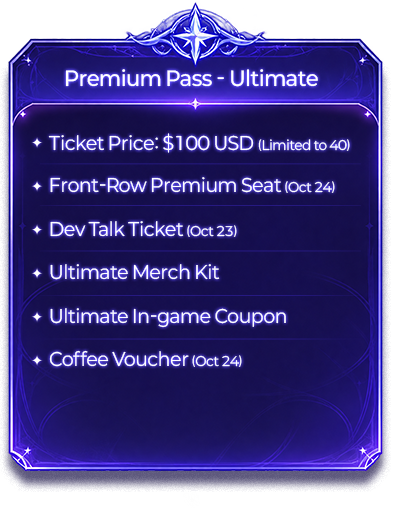 Premium Pass - Ultimate, $100 USD